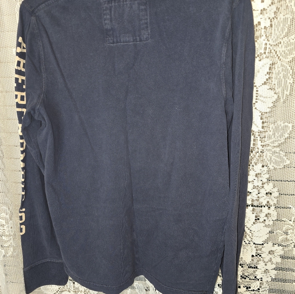 A&F Abercrombie & Fitch Long Sleeve Mens Shirt, Muscle, Medium - Picture 6 of 7